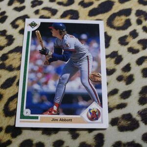 Jim Abbott #554 Baseball Card